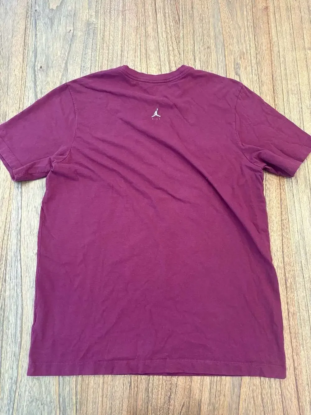 Air Jordan Flight MVP Wordmark Crew T-Shirt Maroon